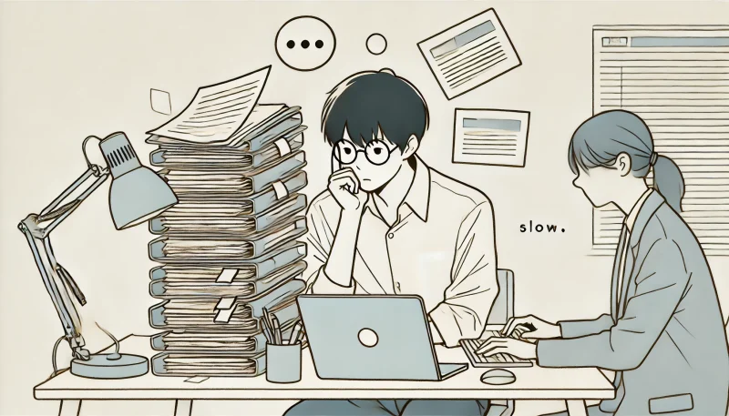 処理スピードが遅い