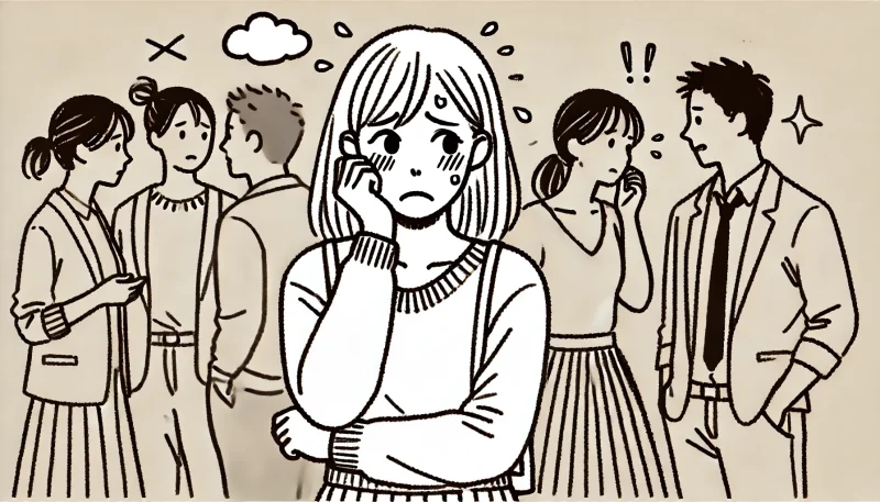 嫌われやすいと感じるHSPの傾向